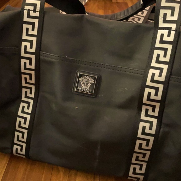 Designer Versace Duffel Bag (Used) - Picture 2 of 3
